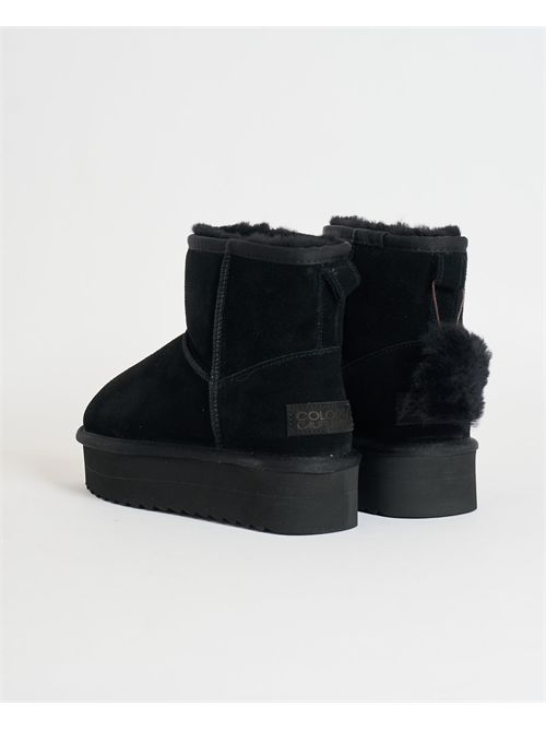 Colors of California women's ankle boots with accessory COLORS OF CALIFORNIA | SHEARPLA1BLA